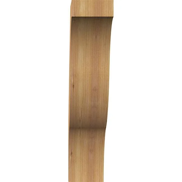 5 1/2x22W x 26x22D x 26x22H Funston Smooth Brace - Western Red Cedar
