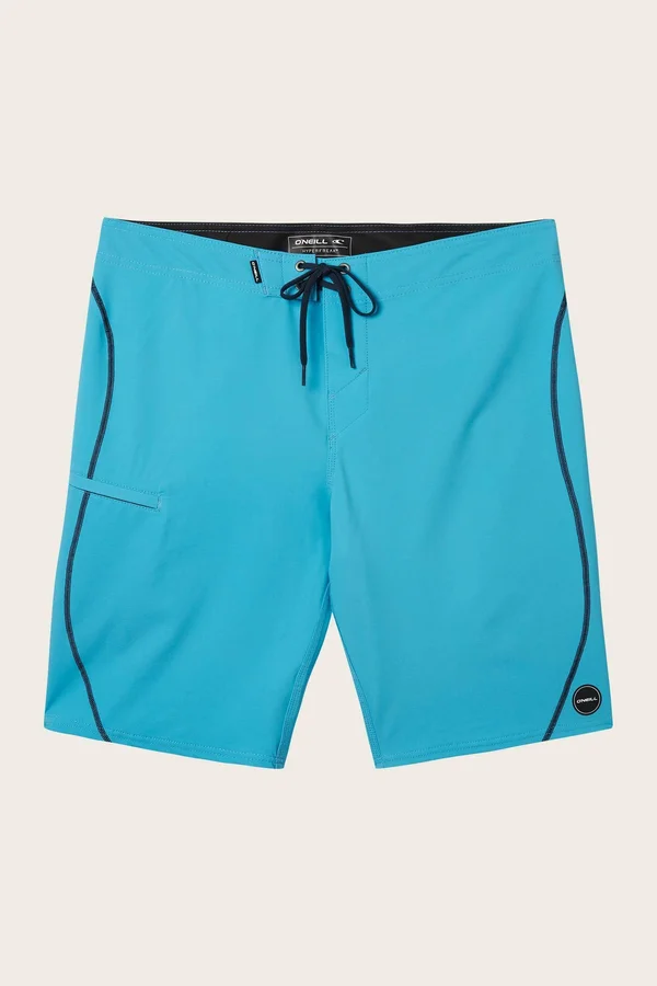 O&Neill Hyperfreak S-Seam Boardshorts, Cyan, 28