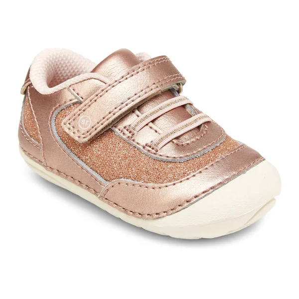 Stride Rite Soft Motion Jazzy Sneaker - Infant Girl's, Size: 3.5, Gold