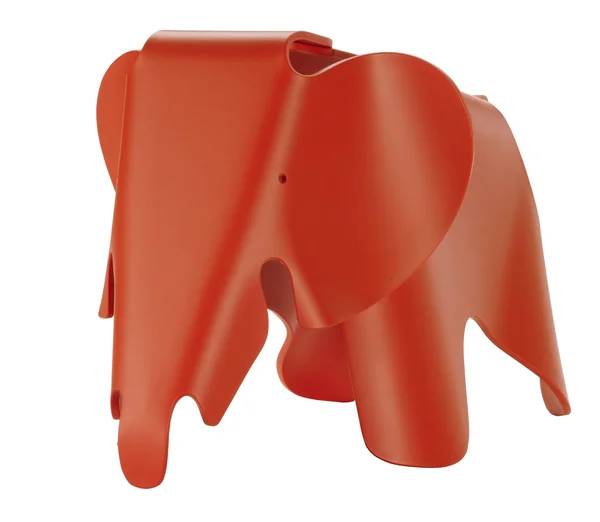 Eames Elephant Stool Poppy Red Vitra