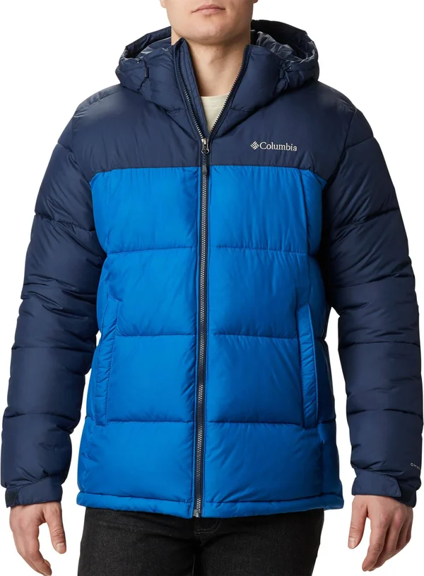 Columbia Men's Pike Lake Hooded Jacket - Small, Blue