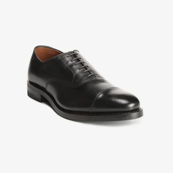 Allen Edmonds Park Avenue Cap-Toe Oxford with Dainite Rubber Sole - Black