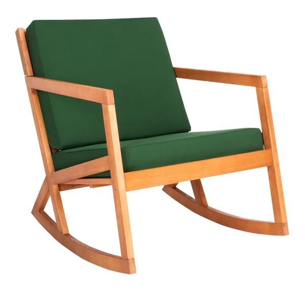 Safavieh PAT7013N Vernon Rocking Chair Natural & Green