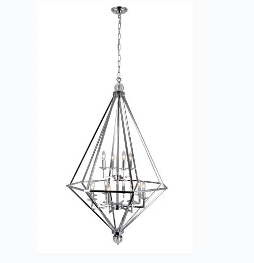 CWI Lighting Eternity 12 Light Chandelier - Chrome
