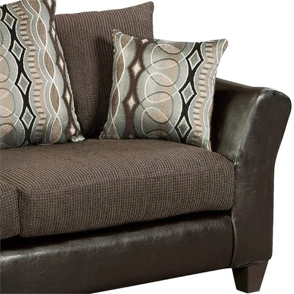 Flash Furniture Riverstone Rip Sable Chenille Sofa