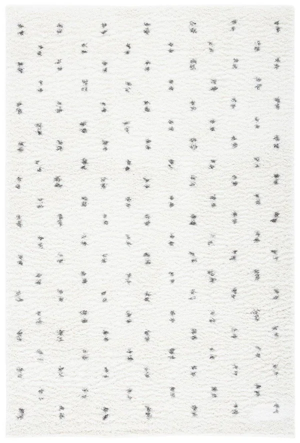Safavieh Berber Shag Rug Collection BER166A - Beige - Grey - 8' x 10'