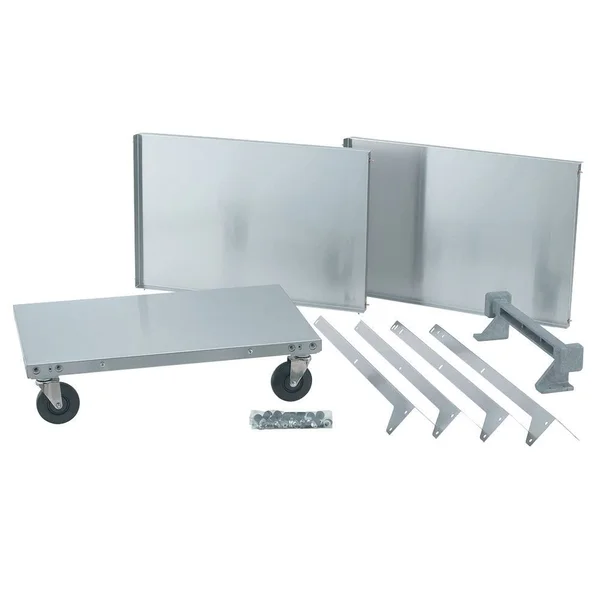 Vollrath Knocked Down Stainless Steel Utility Cart 400 Pound Capacity 97326