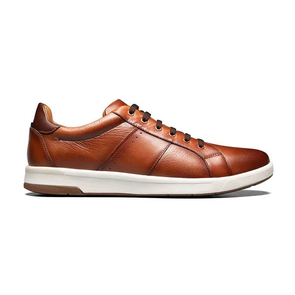 Florsheim Crossover Lace to Toe 10.5 Men's Cognac