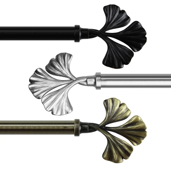 Rod Desyne Fortune Curtain Rod - Black
