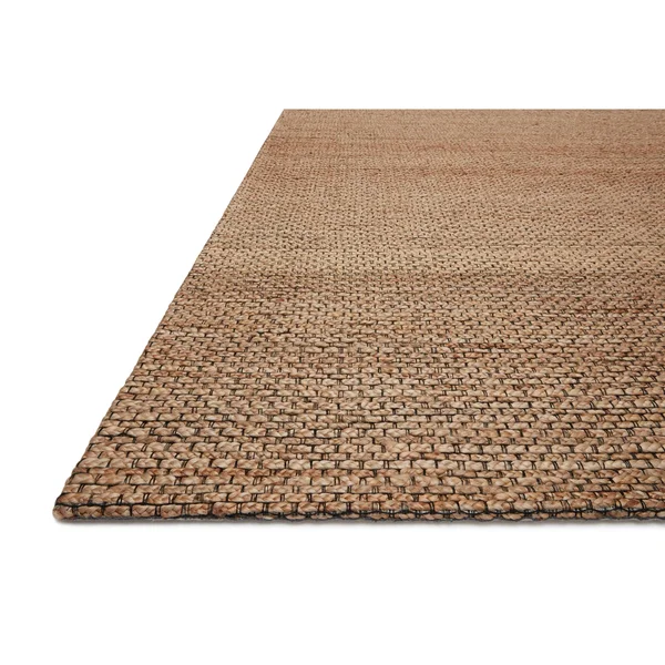Alexander Home Emily Modern Farmhouse Hand Woven Jute Rug - 3&-6x22 x 5&-6x22 - Natural