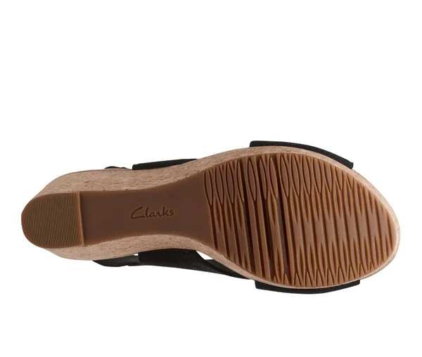 Clarks Annadel Parker Women's Sandal - Black Size 6.5