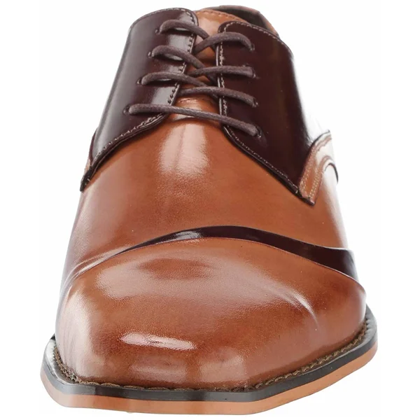 Stacy Adams Men's Talmadge Folded Vamp Oxford - Size: 8, Brown
