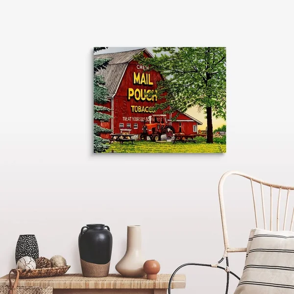 Mail Pouch Barn II, Canvas Wall Art, 30x24, Great Big Canvas