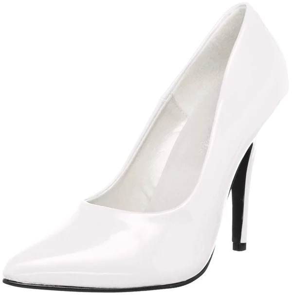 Pleaser - Seduce-420 11 - White Patent