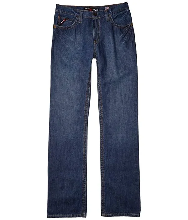 Ariat FR M4 Men's Low-Rise Boot Cut Jeans, 10012552, Flint