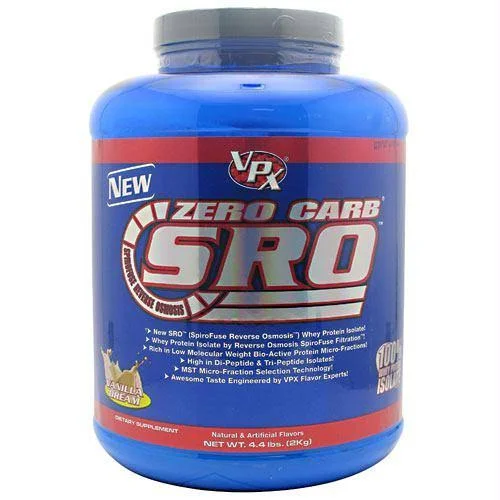 VPX Zero Carb SRO Whey Protein Isolate, Vanilla Dream - 4.4 lb