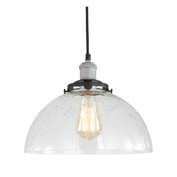 Woodbridge Lighting Easton 6-Light Steel Metal Chandelier in Charcoal