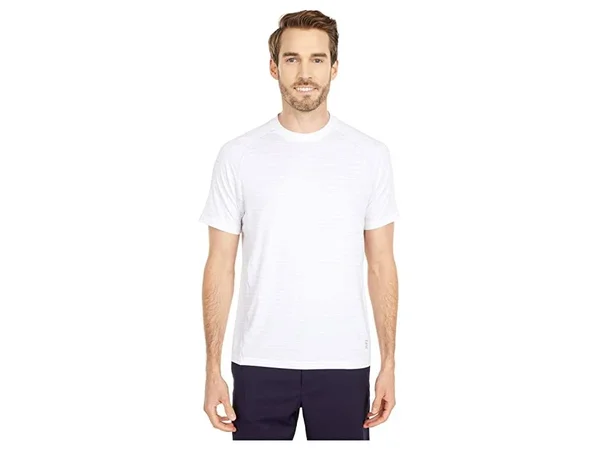 Tasc Performance Dynamic Tech T-Shirt for Men in White Tech Dot.Size S