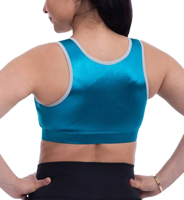 Enell High Impact Wire-Free Sports Bra - Womens - Blue Lagoon - 3