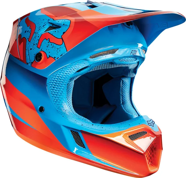 Fox Racing V3 Flight Helmet 2015 Medium Red