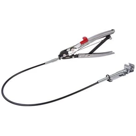 Jegs 81396 Hose Clamp Pliers for Flat Spring Clamps Locking Mechanism Keeps Clam, Size: 24 in