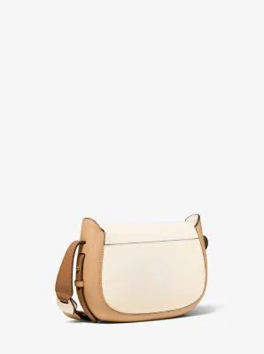 Michael Michael Kors Brown Jolene Small Saddle Crossbody
