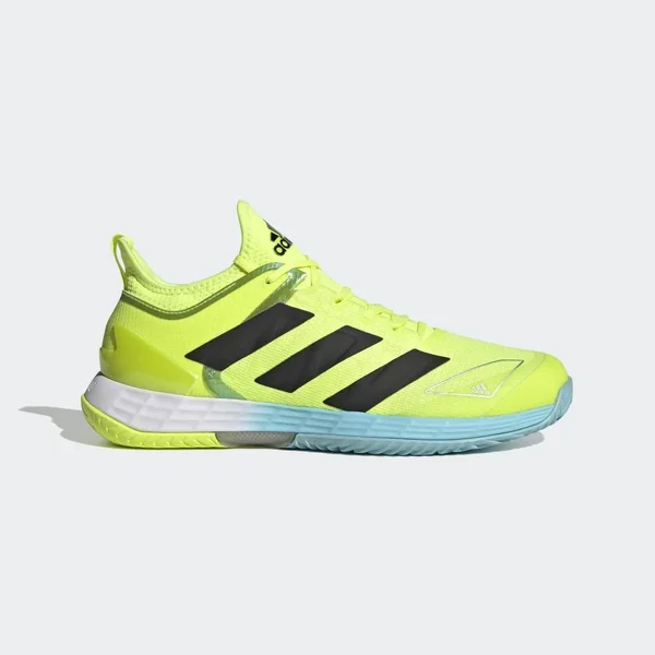 Adidas Men's Adizero Ubersonic 4 Tennis Shoes, Yellow