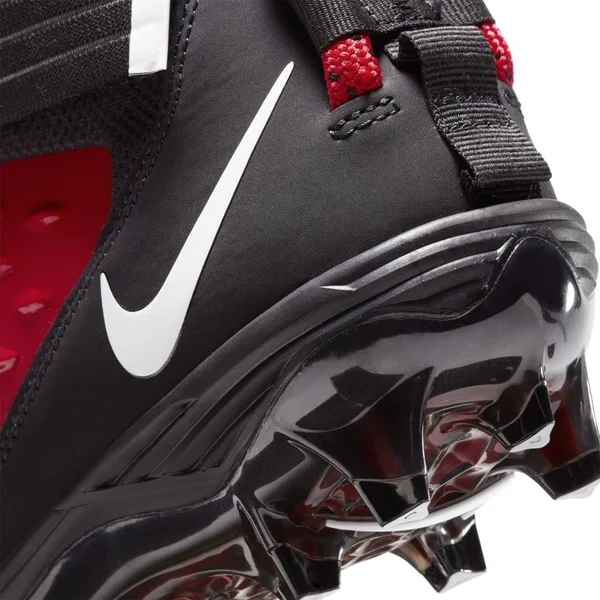 Nike Men's Force Savage Pro 2 Mid Football Cleats, Red
