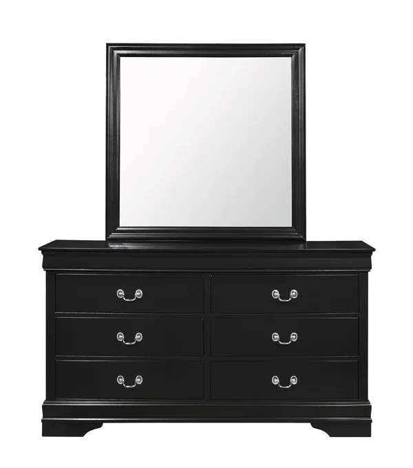 Global Furniture Marley Black Dresser