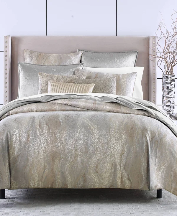 Hotel Collection Terra Sham - Standard, Created for Macy&s - Grey
