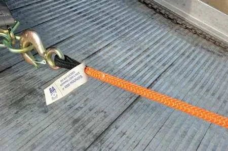 B/A Products Co. 4-R38100 Winch Line, Synthetic, 3/8 in. x 100 ft.