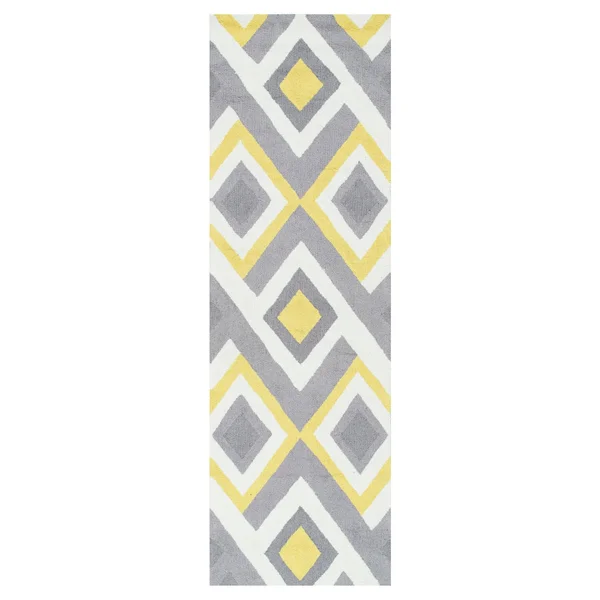nuLOOM Anya Hand Hooked Runner Rug, 2& 6x22 x 8&, Sunflower
