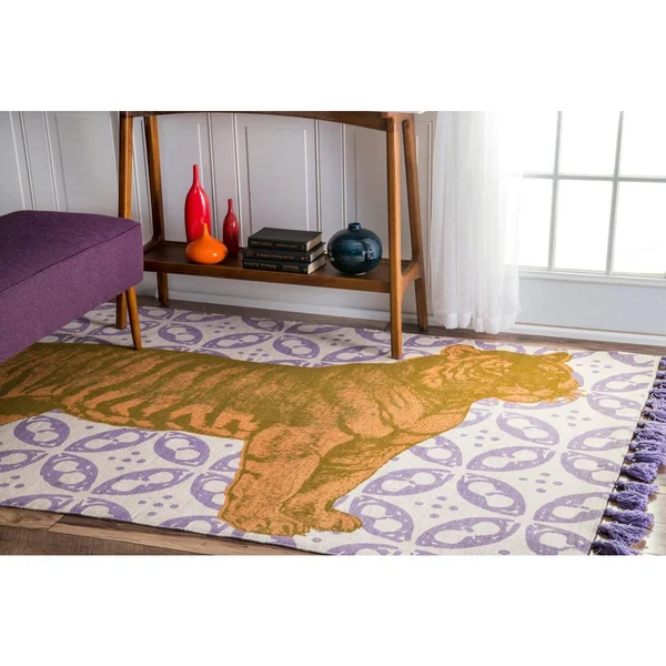 nuLOOM Thomas Paul Flatweave Cotton Tiger Area Rug TATP01A