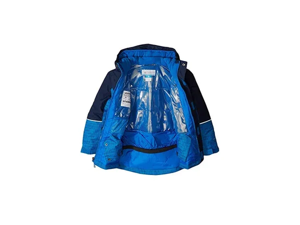 Columbia Mighty Mogul Jacket M - Super Blue Check, Collegiate Navy