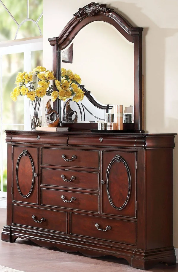 Acme Estrella Mirror Dark Cherry