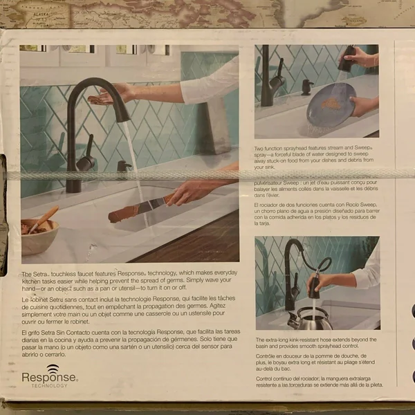 Setra Touchless Pull-Down Kitchen Faucet