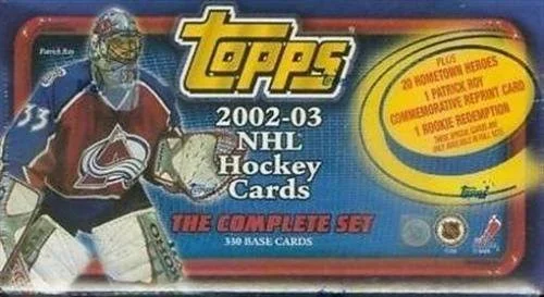 2002 - 03 Topps Hockey Factory Sealed Set