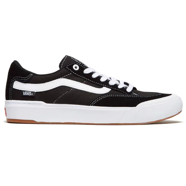Vans Berle Pro Skate Shoes - Black/True White 8.5