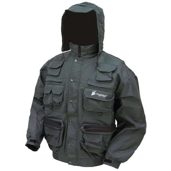 Frogg Toggs Cascade Sportsman&s Wading Jacket XL; Green