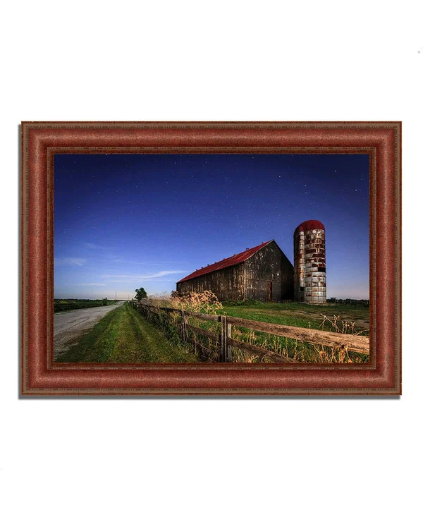 37x22 x 52x22 So God Made A Farmer Framed Photograph Print