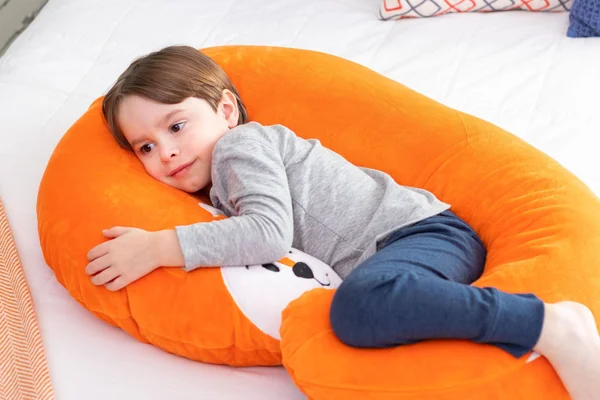 Leachco Snoogle Jr. - Luxuriously Soft Plush Puppy with Zippered