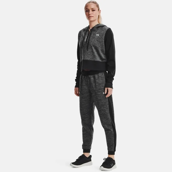 Under Armour Women's Armour Fleece Twist Joggers - Black - XL