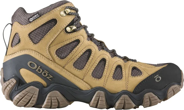 Oboz Men's Sawtooth II Mid B-DRY - Dark Shadow, Woodbine Green, 14