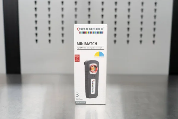 Scangrip Minimatch - Portable and Rechargeable LED 2-Color Work Light with High CRI+