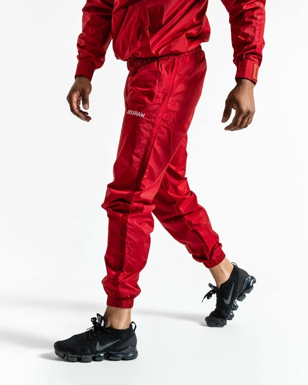 BOXRAW Men Hagler Sauna Suit - Red, BOXRAW S