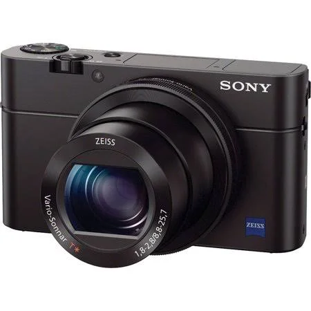Sony Cyber-shot Dsc-rx100 III Digital Camera, Size: Large, Black