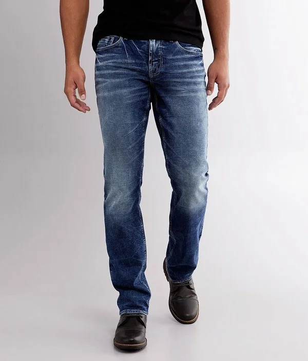 Departwest Seeker Straight Stretch Jean - Blue 30/32, Men's