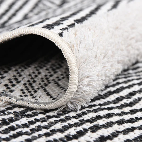 Sabrina Soto Casa Area Rug or Runner - Size: 9& 10 x 12& 0, Black