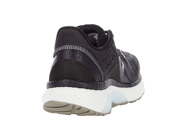 Saucony Men's Hurricane 23 Black, Vizigold, 9.5, 2E