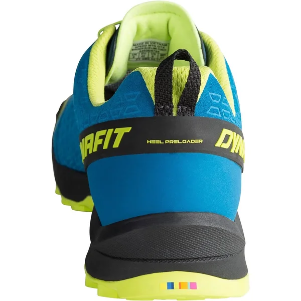 Dynafit Men's Speed Mtn GTX Shoe - 12 - Mykonos Blue - Lime Punch
